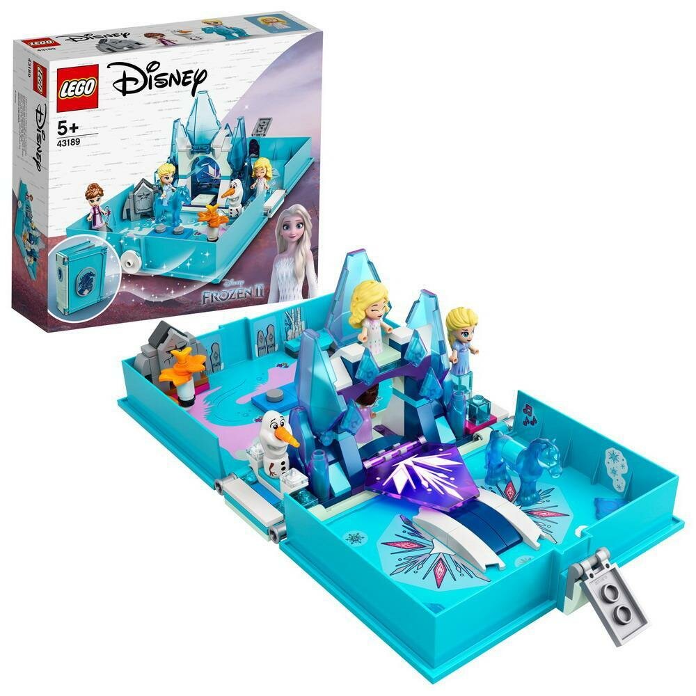 Конструктор LEGO Disney Frozen 43189 Книга сказочных приключений Эльзы и Нока, 125 дет.
