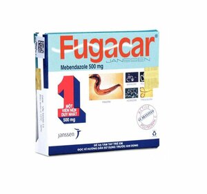 Фугакар Fugacar от всех видов глистов и паразитов 1 таблетка (1 р в полгода) Таиланд