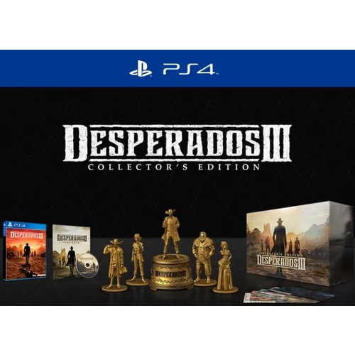 Игра Desperados 3 (III) Коллекционное издание (Collector’s Edition) для PlayStation 4 desperados iii digital deluxe edition