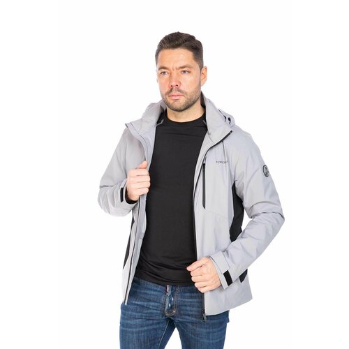 фото Ветровка forcelab демисезон, размер 3xl, gray