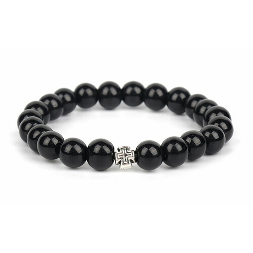 Браслет Апостол веры, оникс, черный