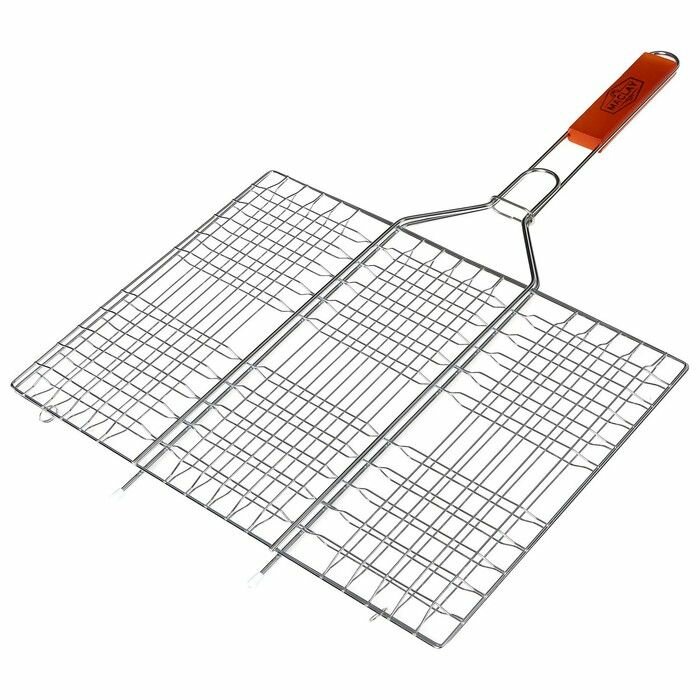 Решётка-гриль для мяса Maclay Lux (рабочая поверхность 40x30 см)