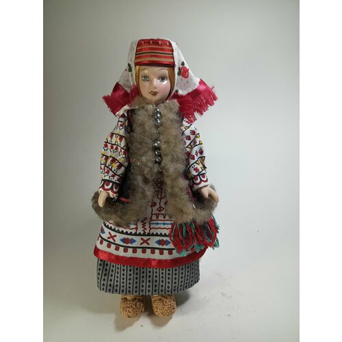 Кукла коллекционная Кристя в женском костюме Львовской губернии (доработка костюма)