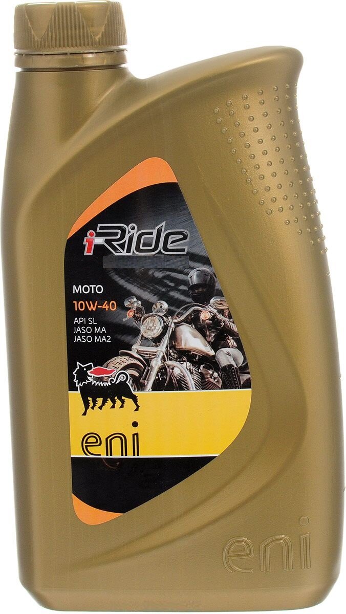 Agip eni i-Ride moto 10W-40 1L Полусинт. масло для 4-х такт. двиг. AG-MOTO-10W40-1L