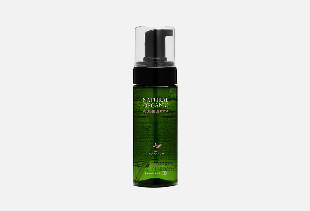 Пенка для объема волос Abreeze, Natural Organic Volume Up Foam 150мл