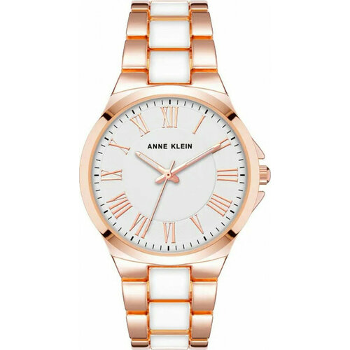 Наручные часы ANNE KLEIN, розовое золото часы anne klein 3658gpbk