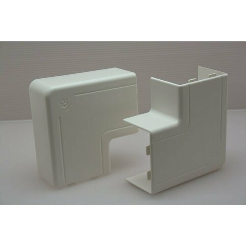 Угол плоский для кабель-канала пластиковый белый 60х40мм, IBOCO  <01739 >