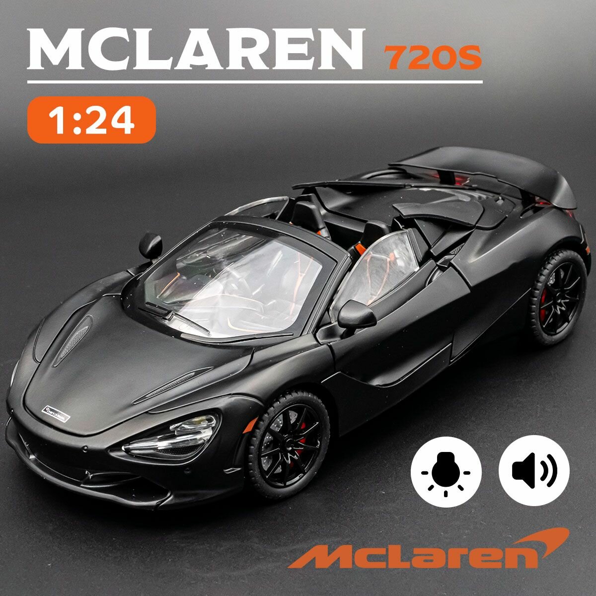 Гоночная машинка McLaren 720S 1:24