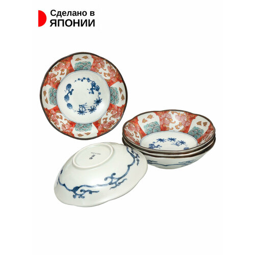 Тарелочка глубокая Салатник из фарфора 5 шт 16х43см 3589₽