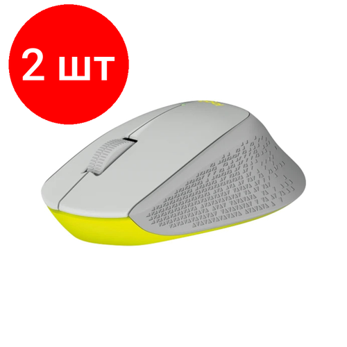 Комплект 2 штук Мышь компьютерная Logitech WRL M280 GREY 910-004310 722600₽