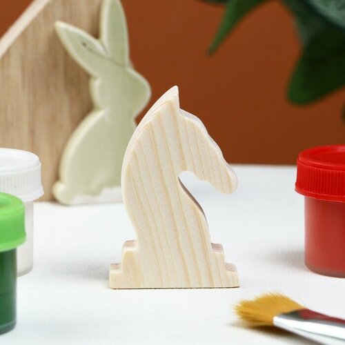 Заготовка для творчества Конь 37 х 6 х 12 см сосна 3шт 502₽