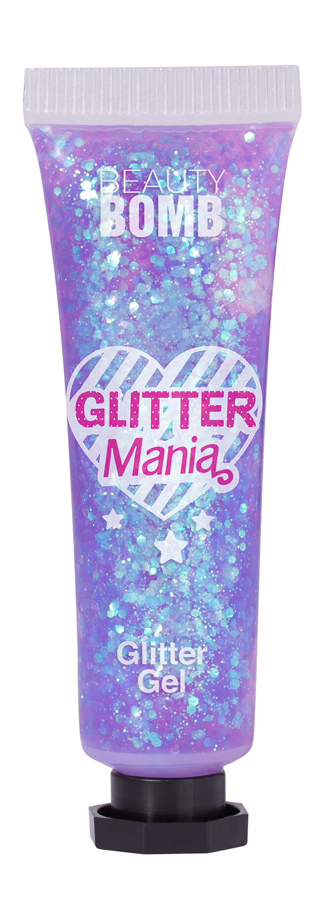 BEAUTY BOMB Глиттер гель для лица Glitter Mania, 3 г, 04 Земля завтра