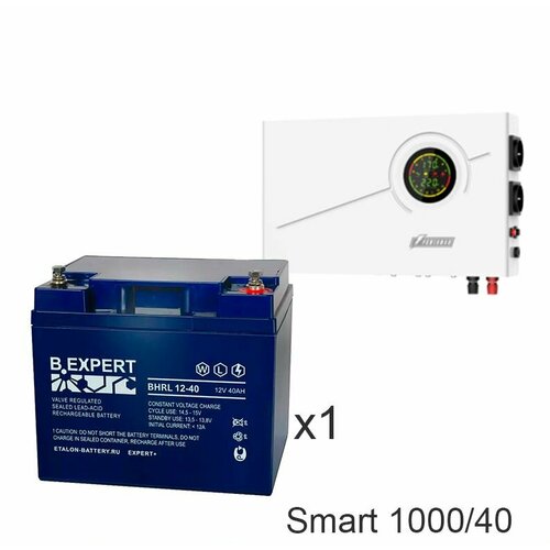 ИБП Powerman Smart 1000 INV + ETALON BHRL 12-40