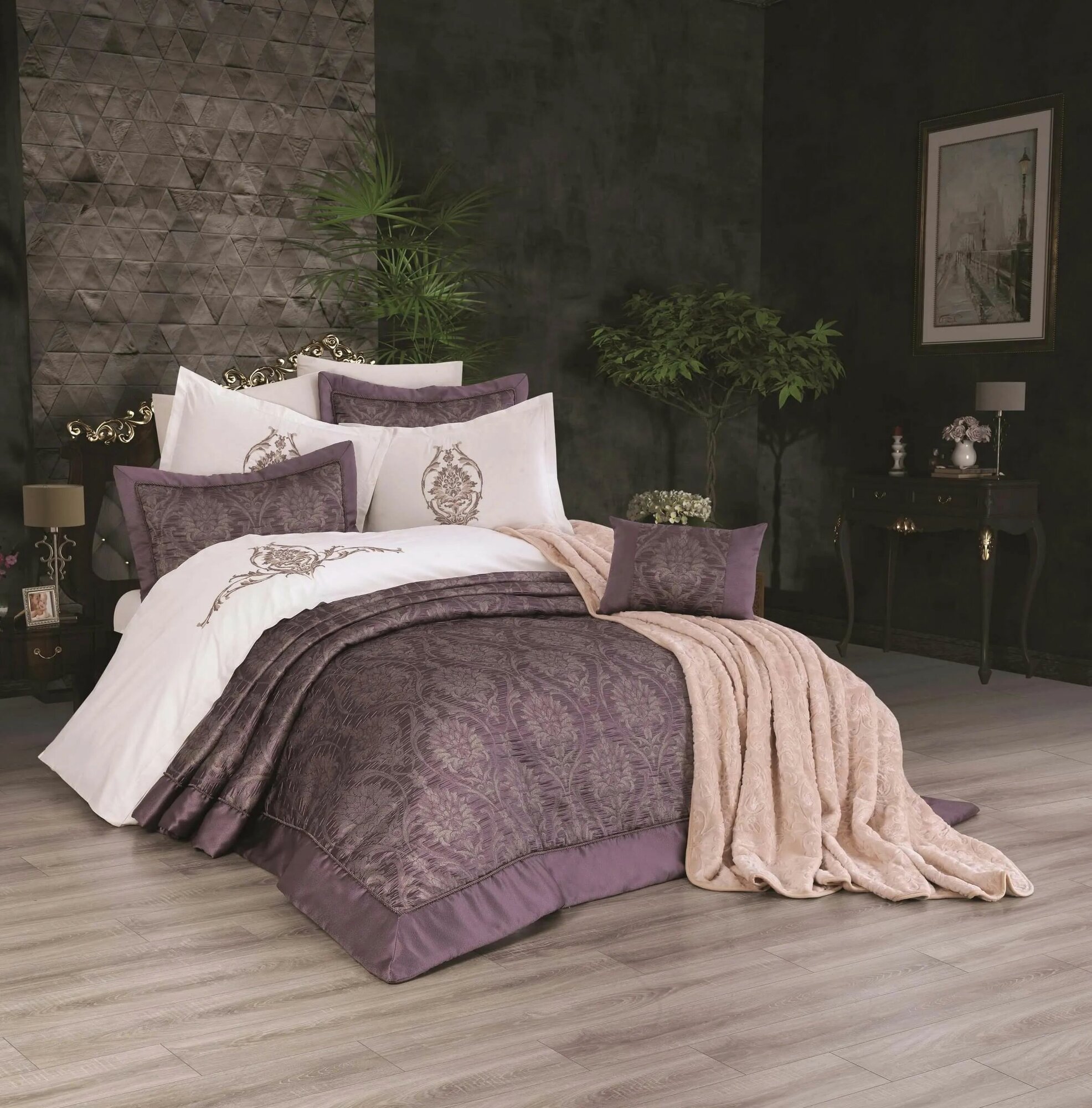 Набор для спальни ANNA KARINA CAREL 11 пред. YESIL, евро