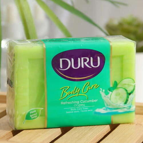 Мыло BODYCARE Огурец, 140 г мыло туалетное duru body care огурец 140 г