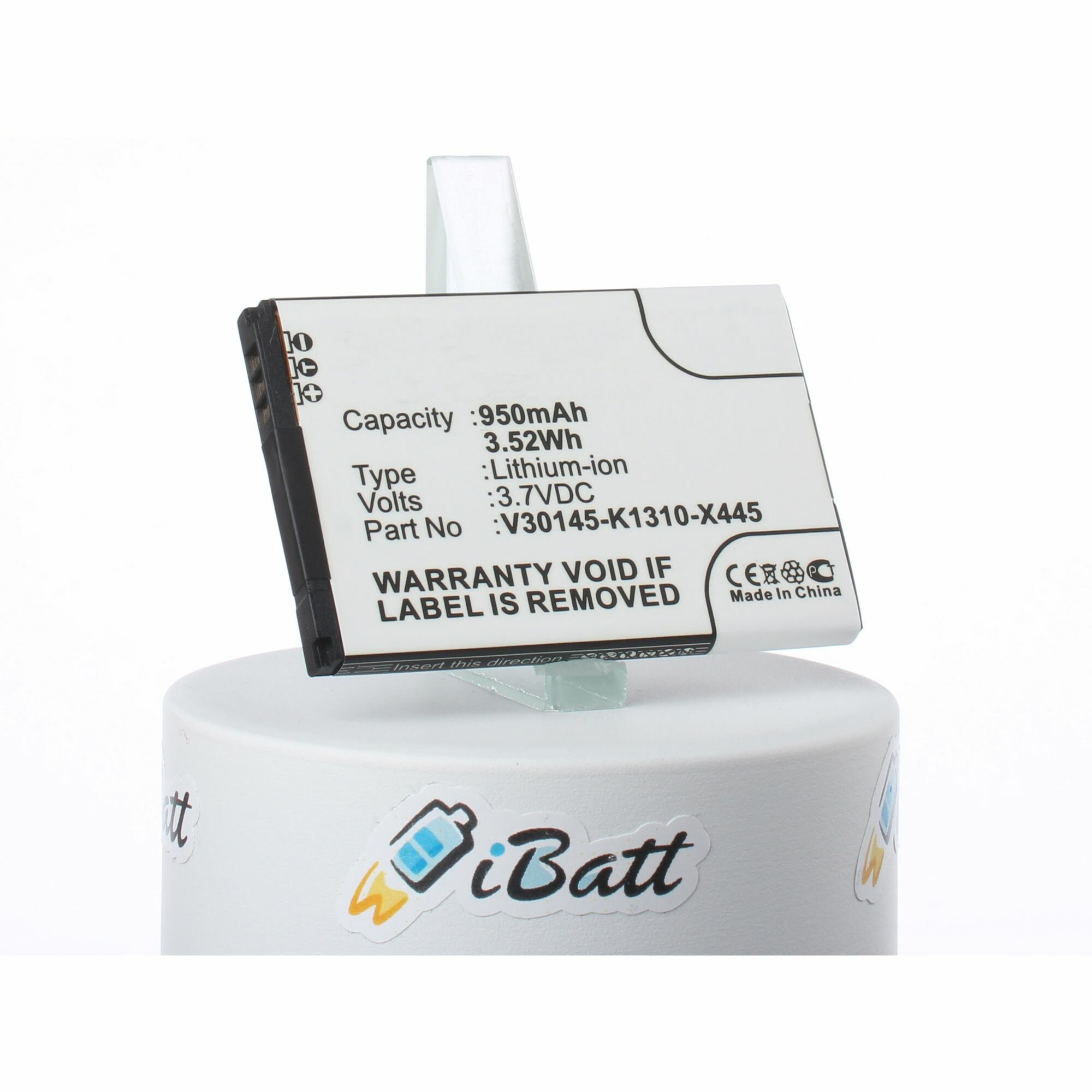 Аккумулятор iBatt 950mAh 3,7V для радиотелефонов