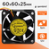 Вентилятор охлаждения Gembird D6025SM-3, 60x60x25, втулка, 3 pin,...