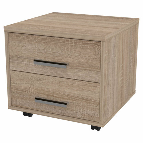 Тумба Меб-фф Офисная тумба подкатная ТВ-21С-17МВ цвет Дуб Сонома 4941₽