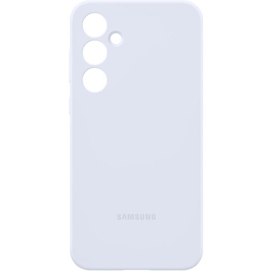 Чехол Samsung для Galaxy A55 Silicone Case Silicone, голубой (EF-PA556TLEGRU)