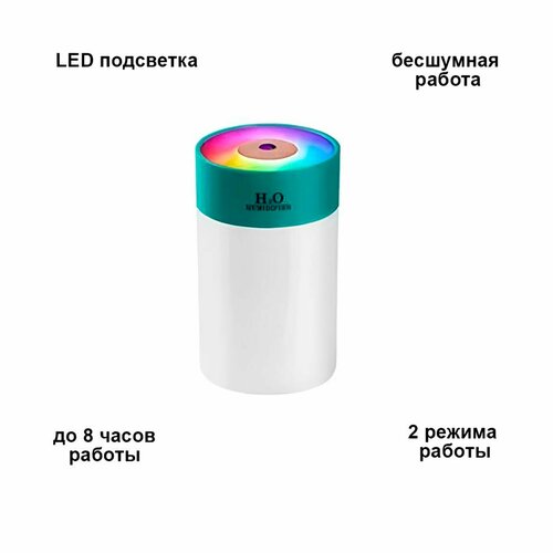Увлажнитель воздуха H2O с подсветкой 85600₽