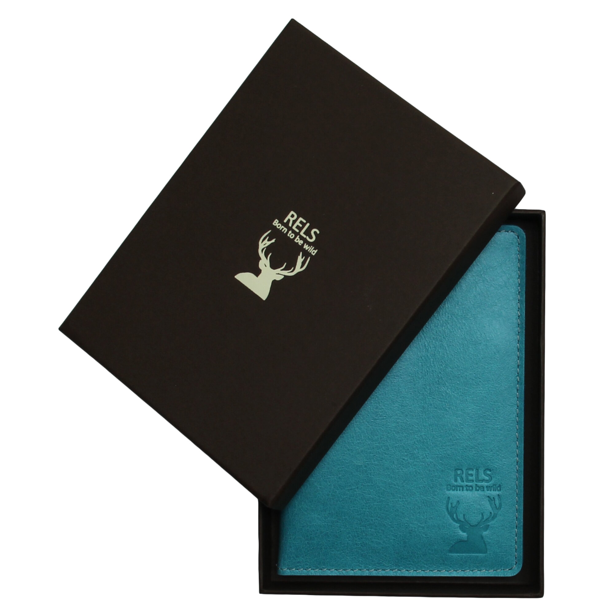 Обложка для автодокументов RELS, бирюзовый — фото 1