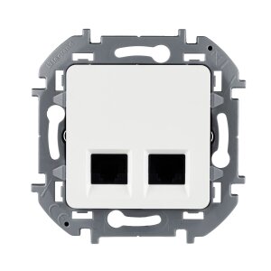 Механизм розетки INSPIRIA Legrand комп. RJ45 кат.5E белый