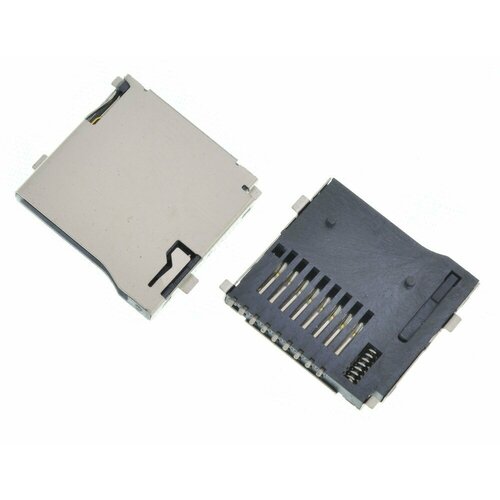 Разъем MicroSD 21-22mm x 14-15mm x 1,8mm KA-063 разъем micro sim 16 17mm x 14 15mm x 1 3mm sony xperia zl и др