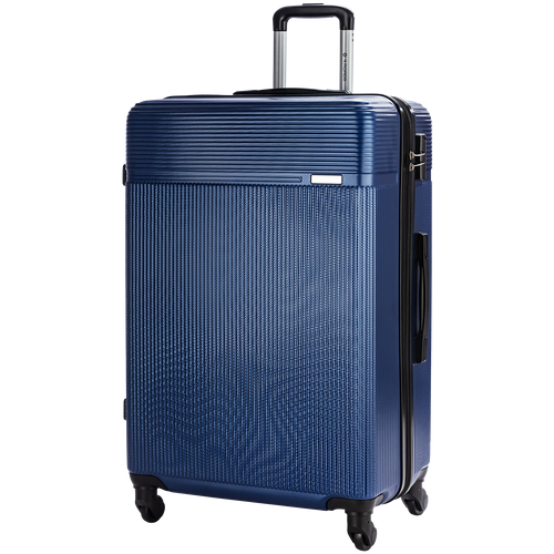 Чемодан 4 ROADS, 93 л, размер L, синий