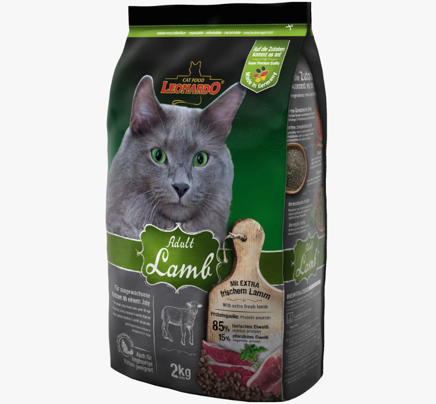 Leonardo Adult with Lamb Сухой корм для кошек 2 кг