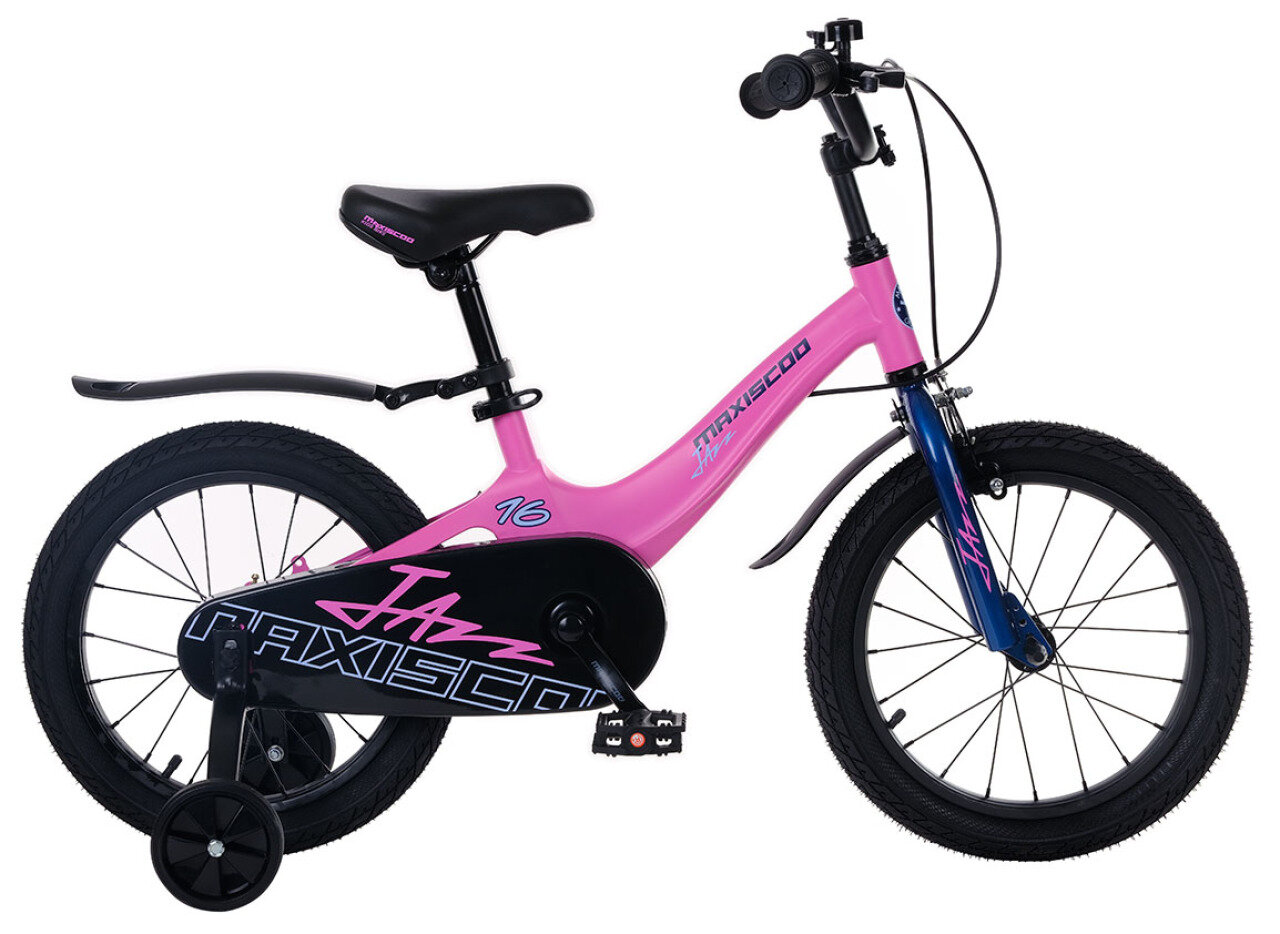 Детский велосипед Maxiscoo Jazz Standart Plus 16" (2024) 16 Розовый (100-120 см)