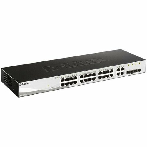 Коммутатор D-link DGS-1210-28PFL1A 24G 4SFP настраиваемый 39340₽