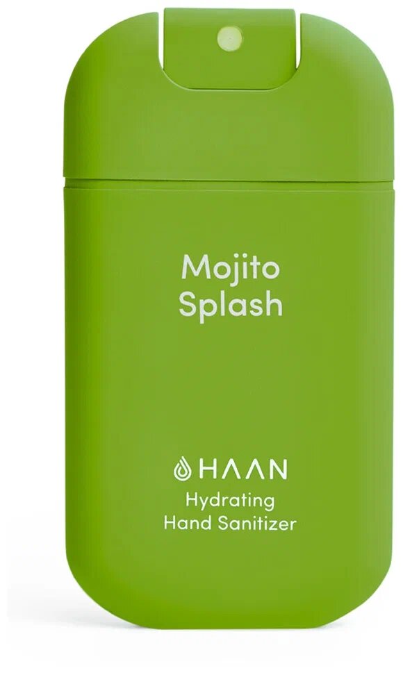 HAAN Очищающий и увлажняющий спрей для рук "Игривый Мохито" / Hand Sanitizer Mojito Splash, 30 мл