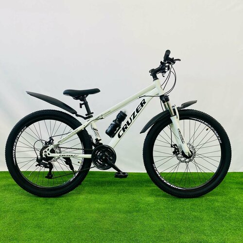 Велосипед Cruzer колеса 26 рама 14 белый 2024 год 2199000₽