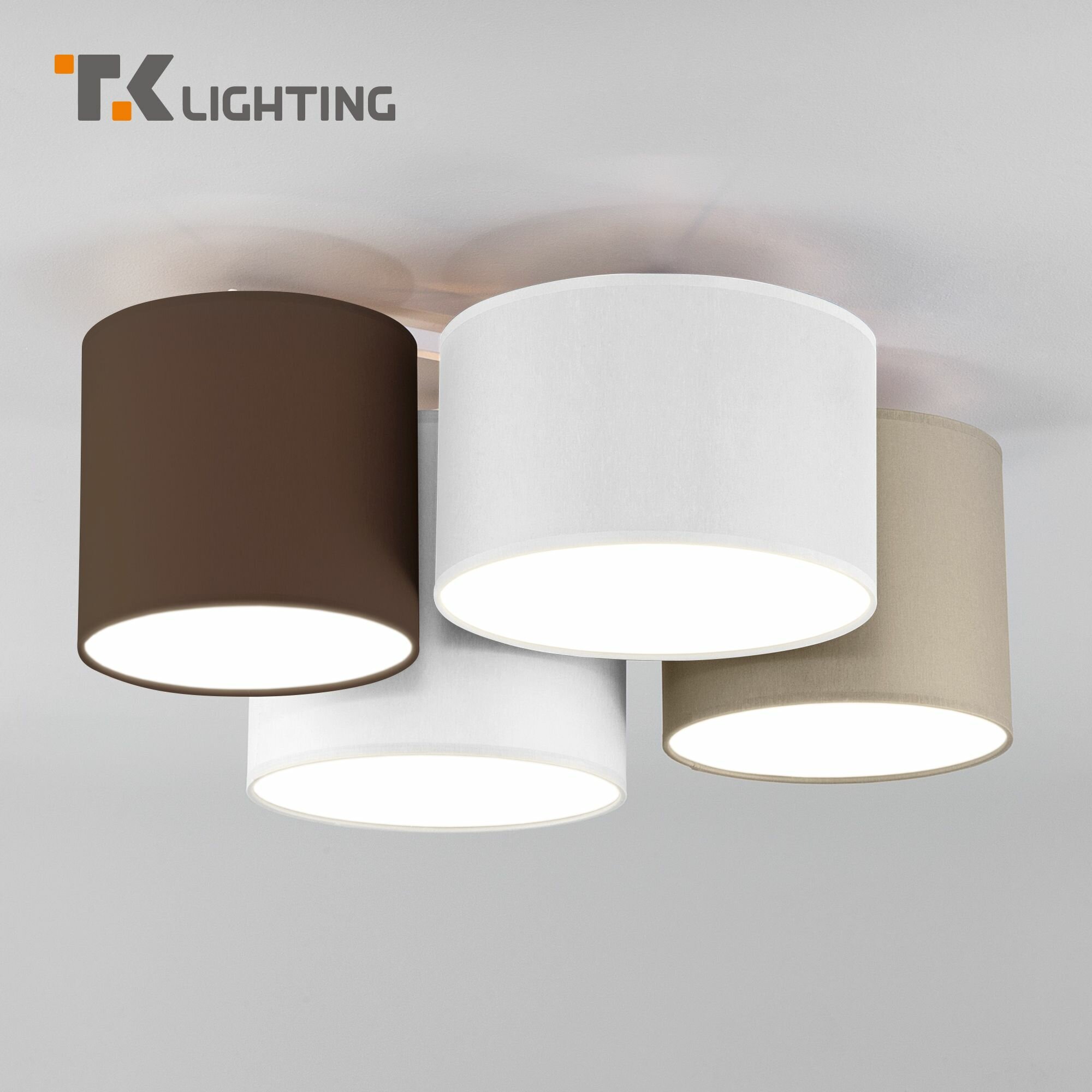 Люстра / Потолочный светильник TK Lighting Cordoba 3163 Cordoba, цвет бежевый / коричневый
