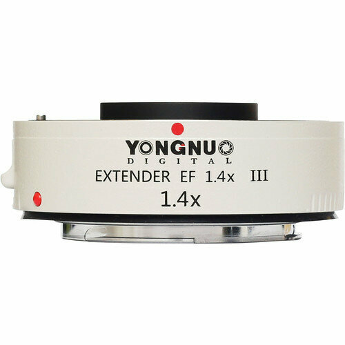 Телеконвертер Yongnuo Extender EF 1.4x III телеконвертер kenko hd pro 1 4x dgx c ef