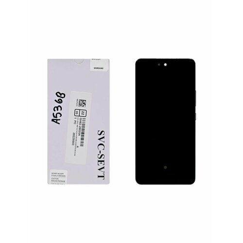 Дисплей для Samsung A536B в рамке сервисный ORG Super