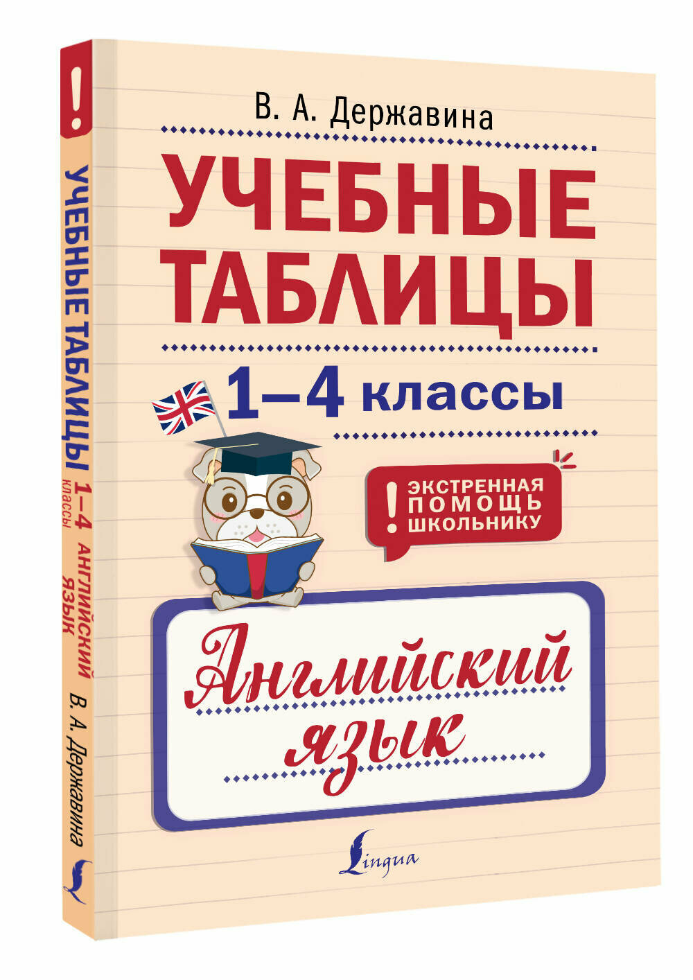 Учебные таблицы. Английский язык. 1-4 классы Державина В. А.