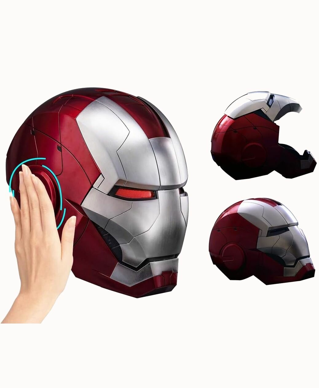 Шлем электрический для косплея Железный человек Mk5. Маска Iron Man
