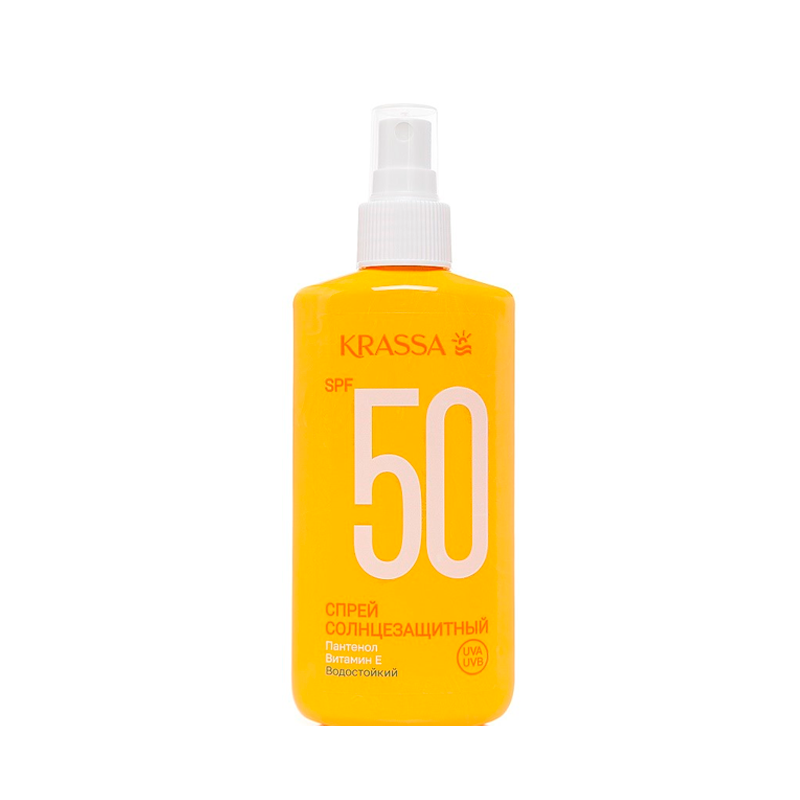 Солнцезащитный спрей для тела KRASSA Professional Sun SPF50 150 мл