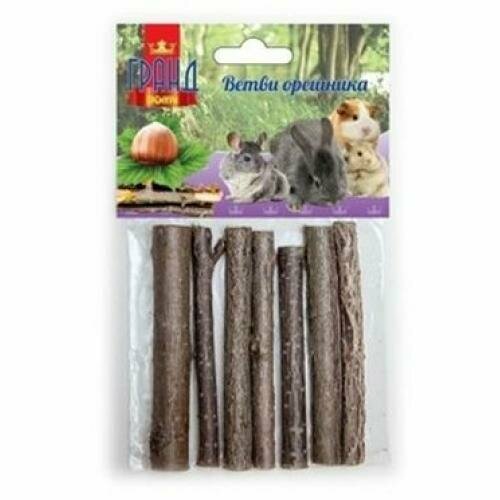 Гранд Ветви орешника для грызунов 50гр 429₽