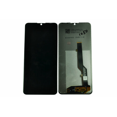 Дисплей (LCD) для ZTE Blade 20 Smart (V1050)/Blade A7S (2020)+Touchscreen black дисплей с тачскрином для zte blade 20 smart v1050 черный