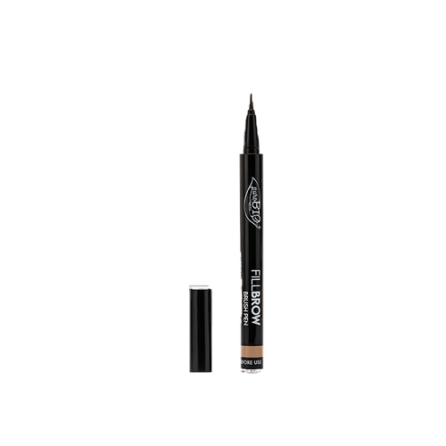Фломастер для бровей Fillbrow Brush Pen 01 натуральный блонд 07 мл PuroBio Cosmetics ПуроБио Косметикс 1650₽