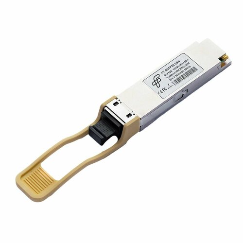 Волоконно-оптический приемопередатчик Fibertrade FT-QSFP28-SR4 Трансивер 100G, QSFP28, MPO, MMF 100m, 850nm laser, 4xVCSEL, (прошивка Cisco) OEM Тран приёмопередатчик fibertrade ft qsfp28 sr4 прошивка huawei oem трансивер 100g qsfp28 mpo mmf 100m 850nm laser 4xvcsel прошивка huawei oem