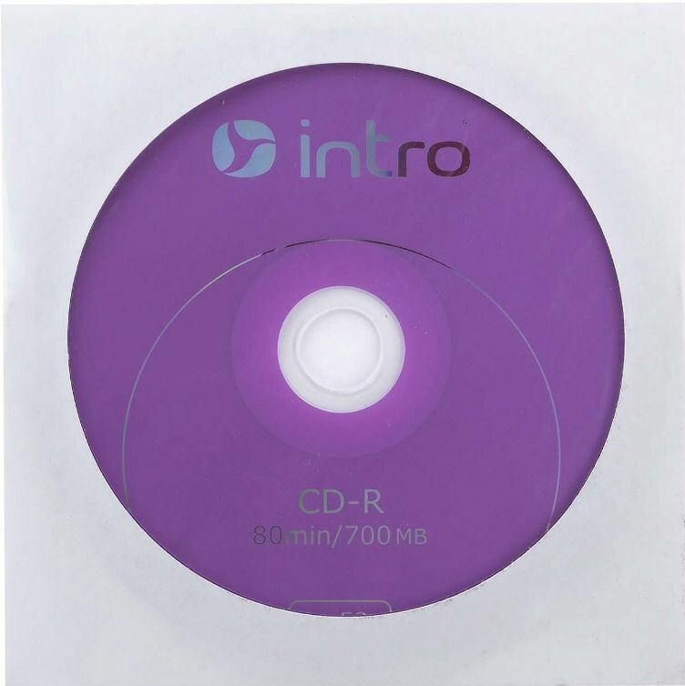CD-R диск 52X 700MB конверт