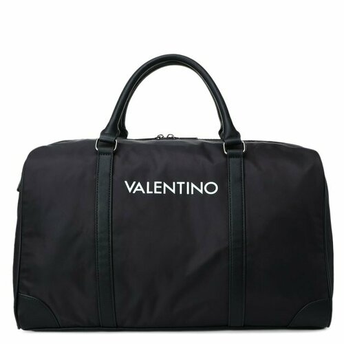 Сумка дорожная Valentino, 29х29х48 см, черный