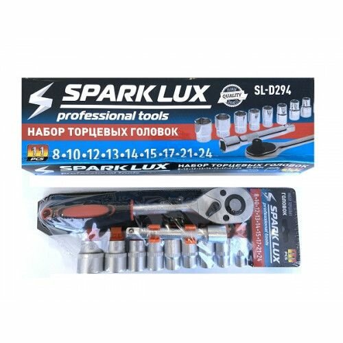 Набор торцевых головок с трещоткой 1/2