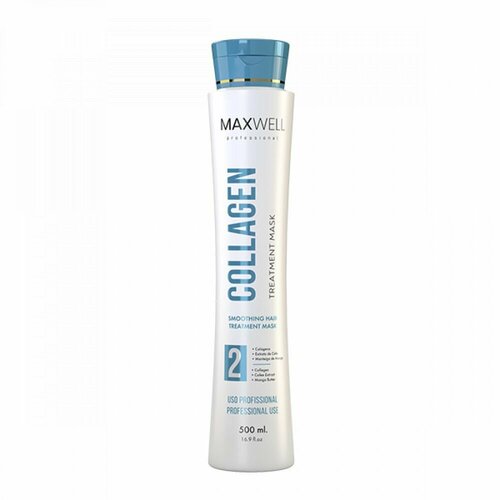 фото Кератин maxwell collagen 500 ml для волос профессиональный
