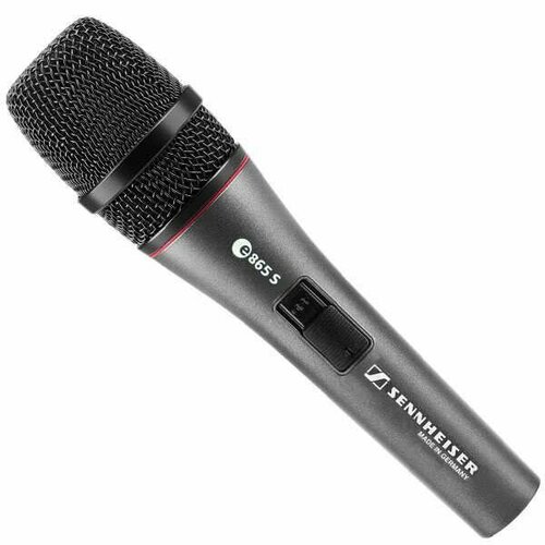 Sennheiser E865 S - Конденсаторный вокальный микрофон с выкл суперкардиоида 20 - 20000 Гц 350 Ом 5265300₽
