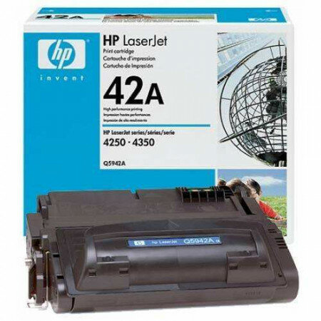 Картридж HP Q5942A, 10000 стр, черный