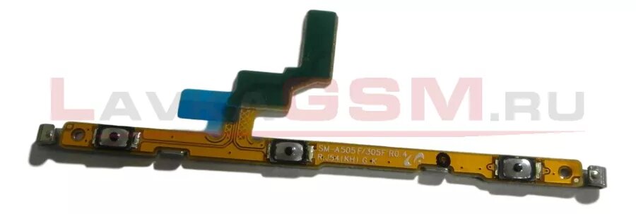 Шлейф Samsung A205/A305/A405/A505 Galaxy A20/A30/A40/A50 + кнопка включения + кнопка громкости